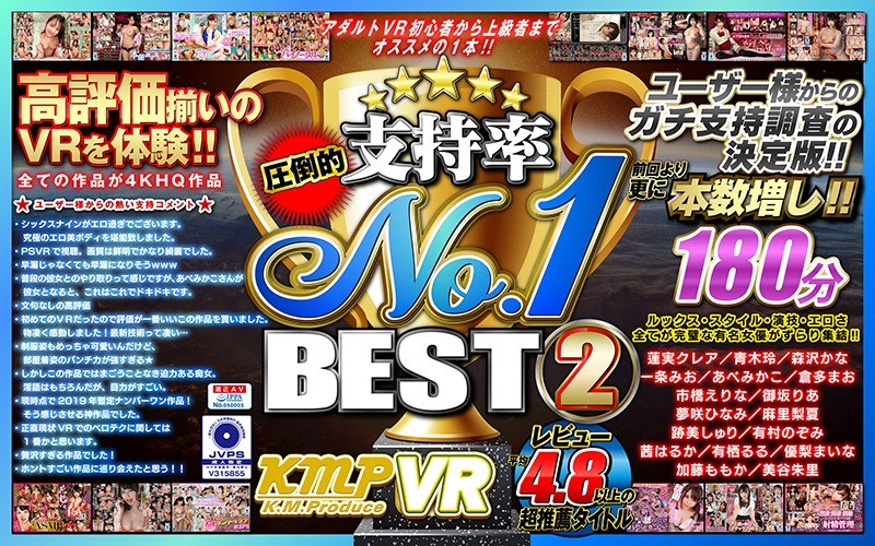 84kmvr00773 [KMVR-773] 【VR】圧倒的支持率 No.1 BEST2 @動画
