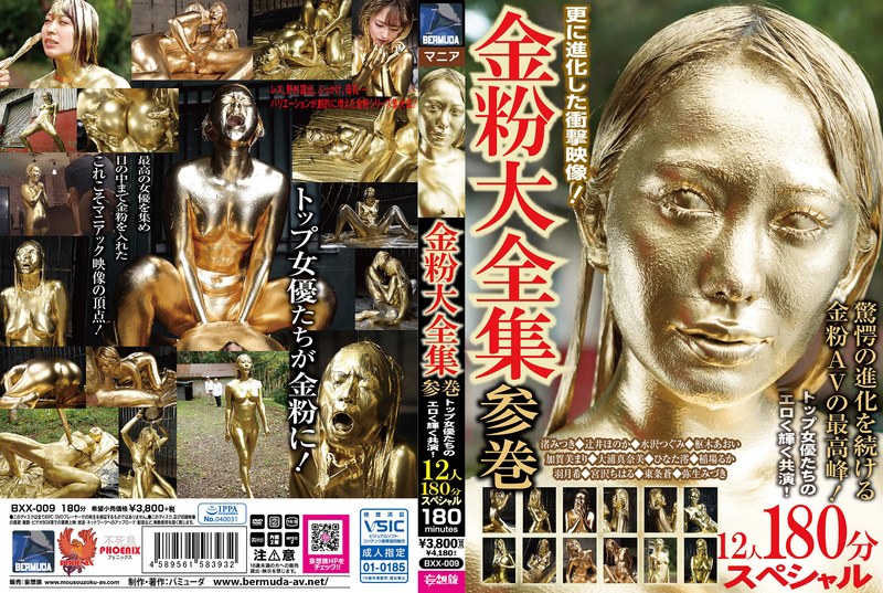 bxx00009 [BXX-009] 金粉大全集 参巻 トップ女優たちのエロく輝く共演 12人180分スペシャル @動画
