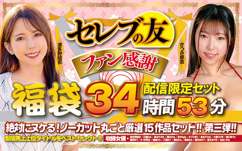 dscesd00003 [DSCESD-003] 【祝春ギフト】セレブの友ファン感謝福袋 絶対にヌケる！ノーカット丸ごと厳選15作品セットの第3段！！！ @動画